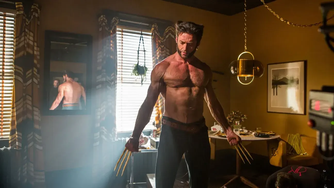 Hugh Jackman in a still from X-Men: Days of Future Past (2014)