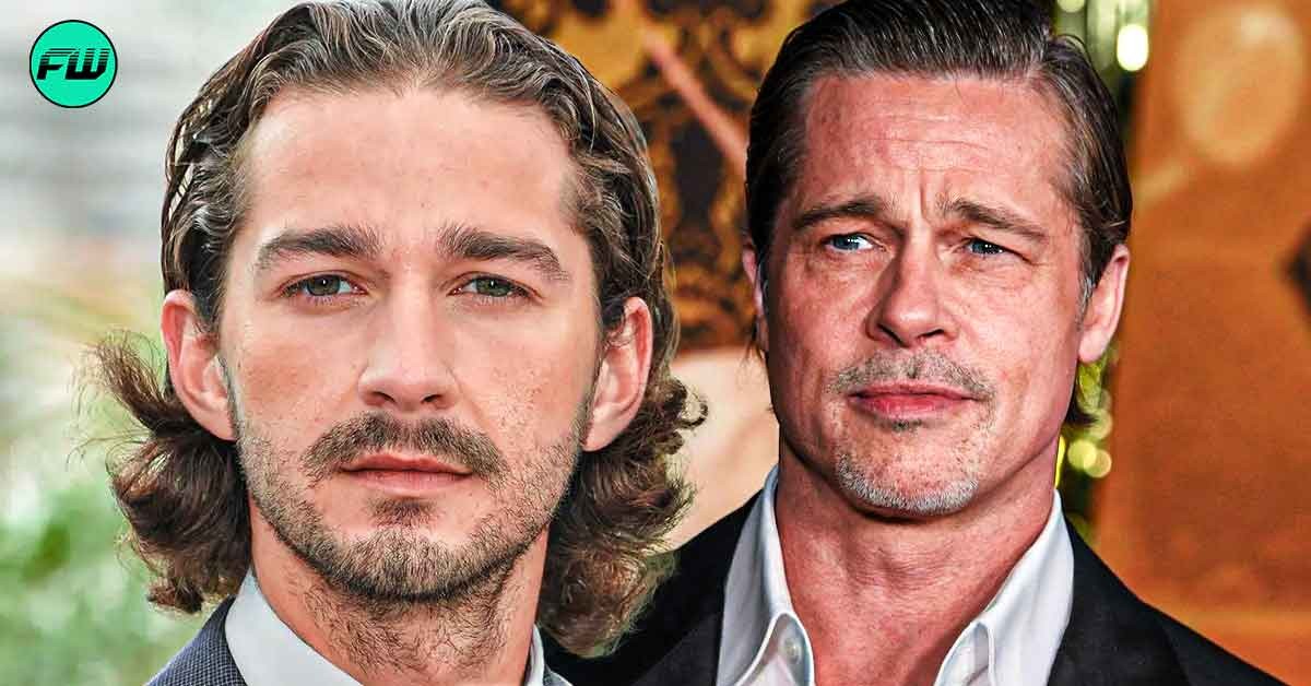 Shia LaBeouf "Pulled my tooth out, knifed my face up and spent days watching horses die" for $211M Brad Pitt Movie