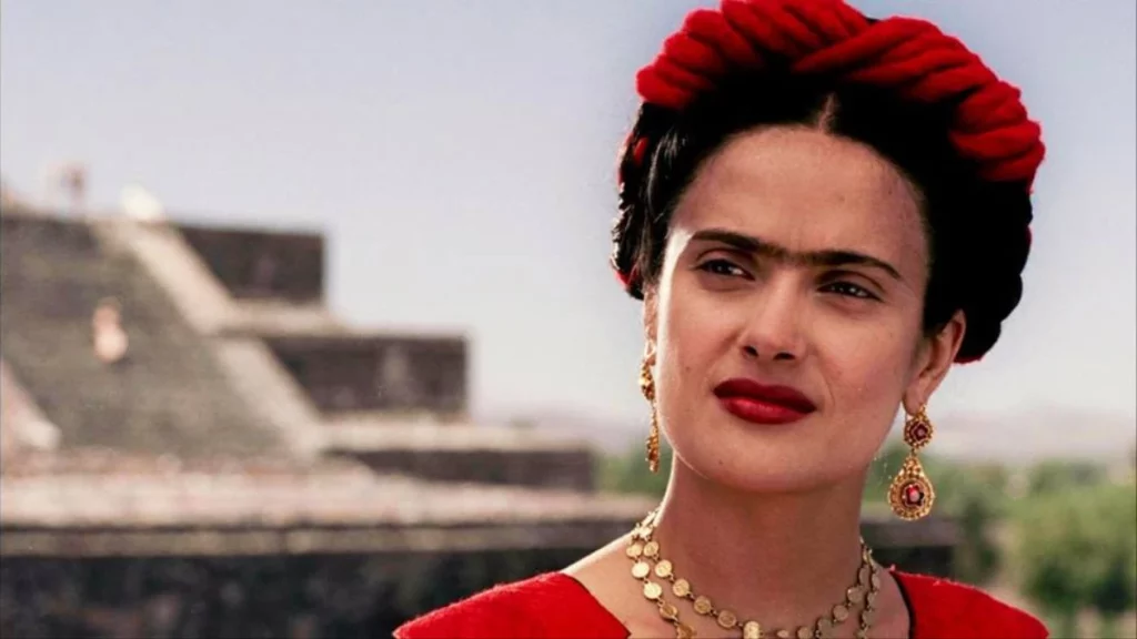 Salma Hayek as Frida Kahlo in Frida