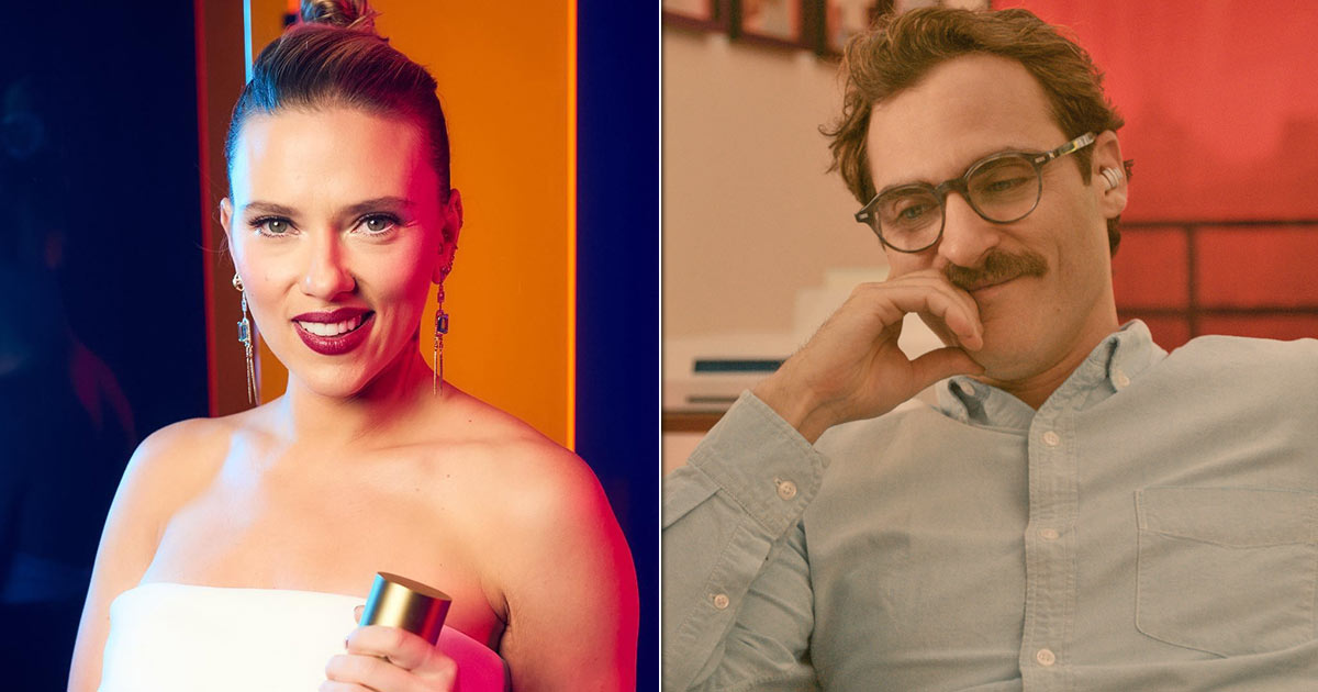 Scarlett Johansson and Joaquin Phoenix in Her