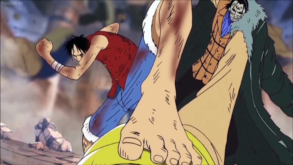 Luffy vs Crocodile