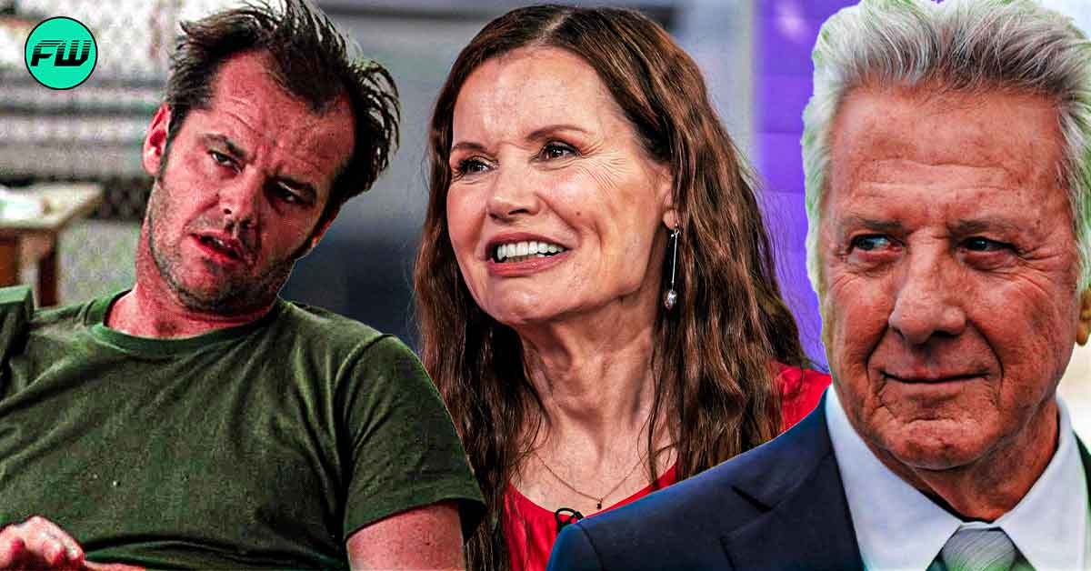 Jack Nicholson’s Devilish Charm Failed on Geena Davis After Oscar Winner Used 1 Sly Dustin Hoffman Trick