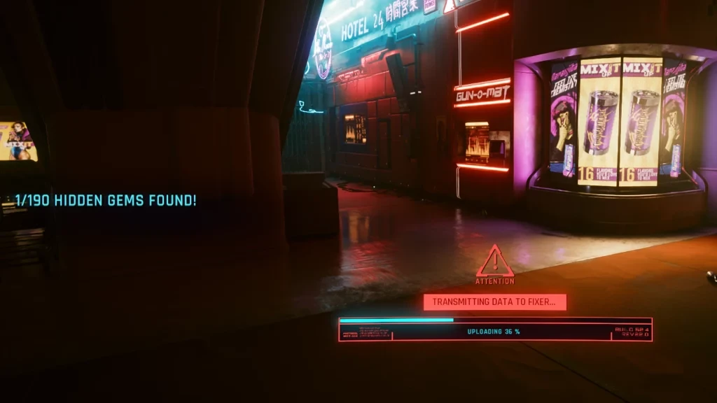 Find all Hidden Gems in this fan-made Cyberpunk 2077 expansion. 