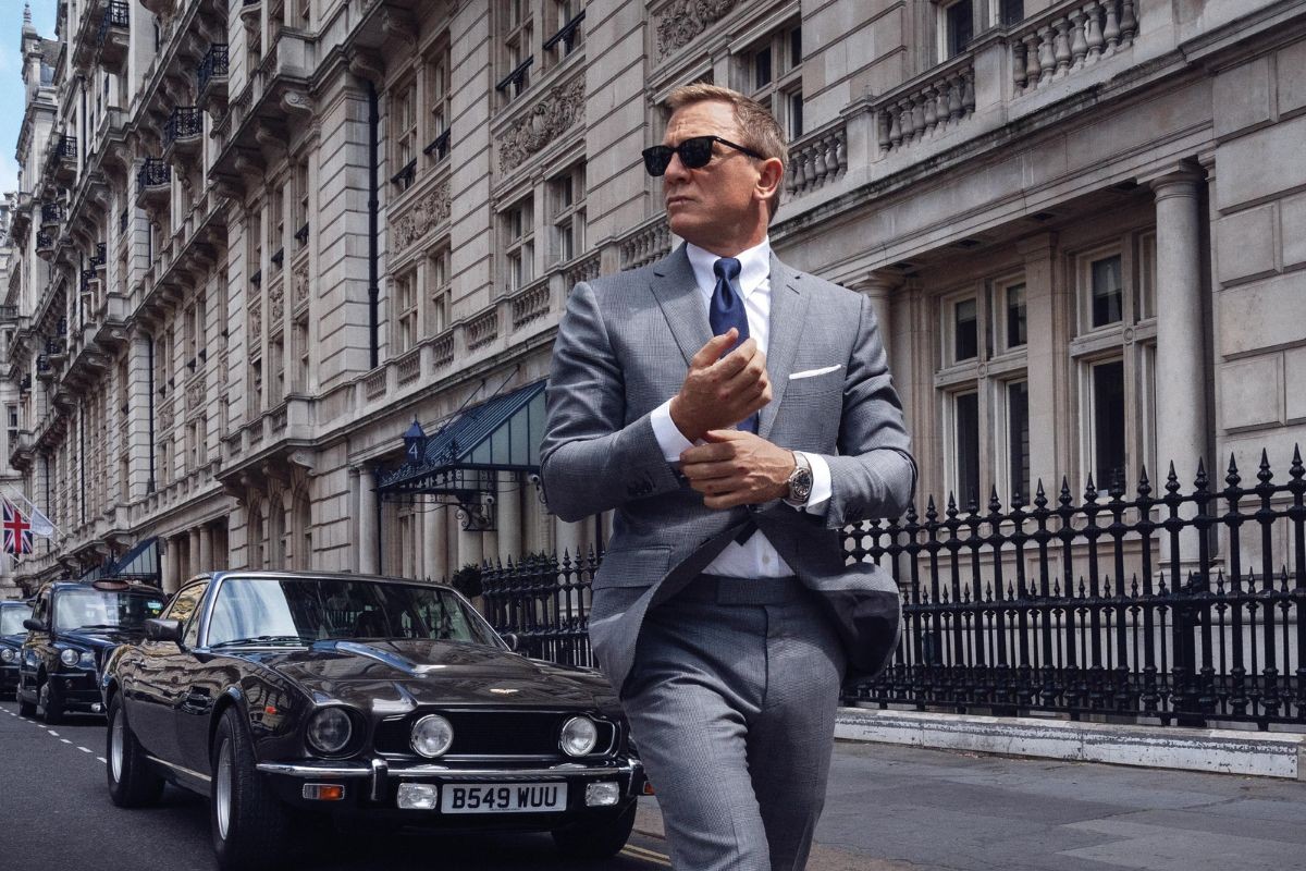 Daniel Craig as James Bond in the James Bond franchise