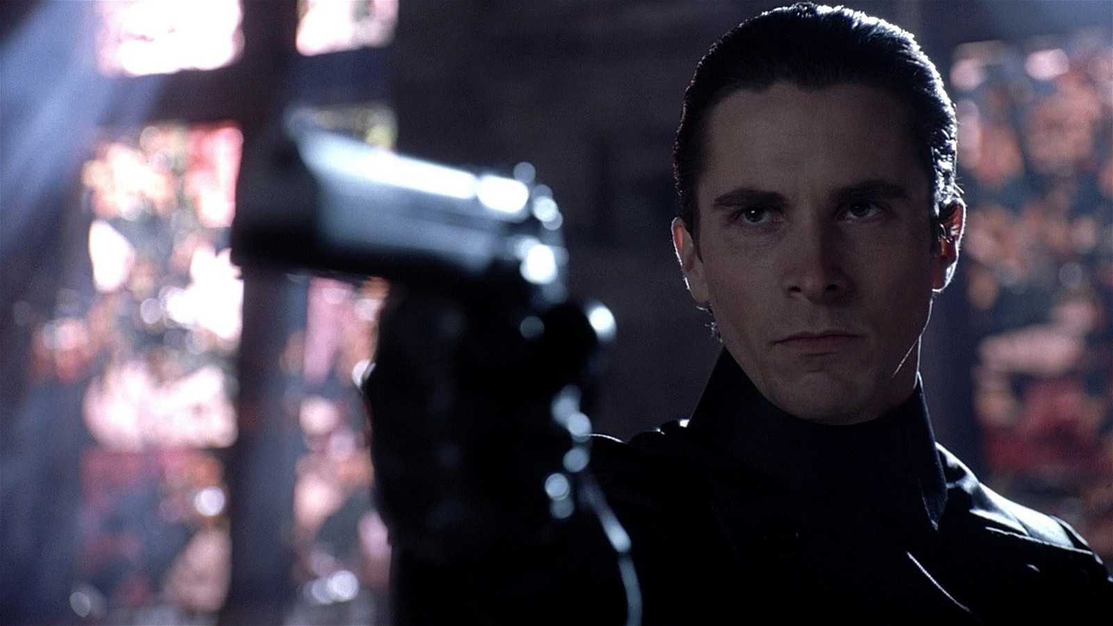 A 9mm pistol in Call of Duty: Modern Warfare 2 references Christian Bale's signature pose from Equilibrium.