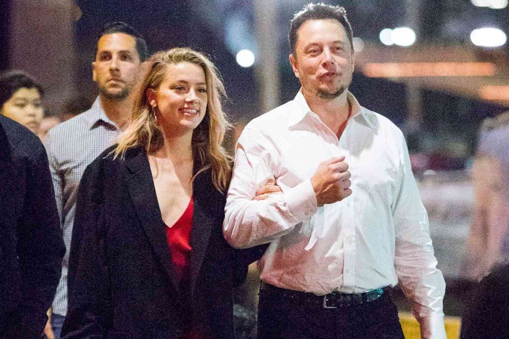 Amber Heard with Elon Musk 