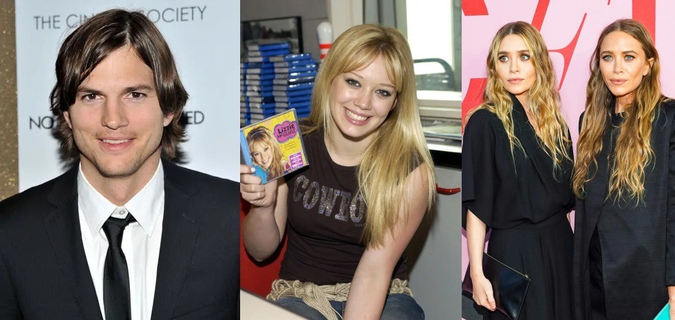 Ashton Kutcher's weird comments about Hilary Duff and the Olsen Twins