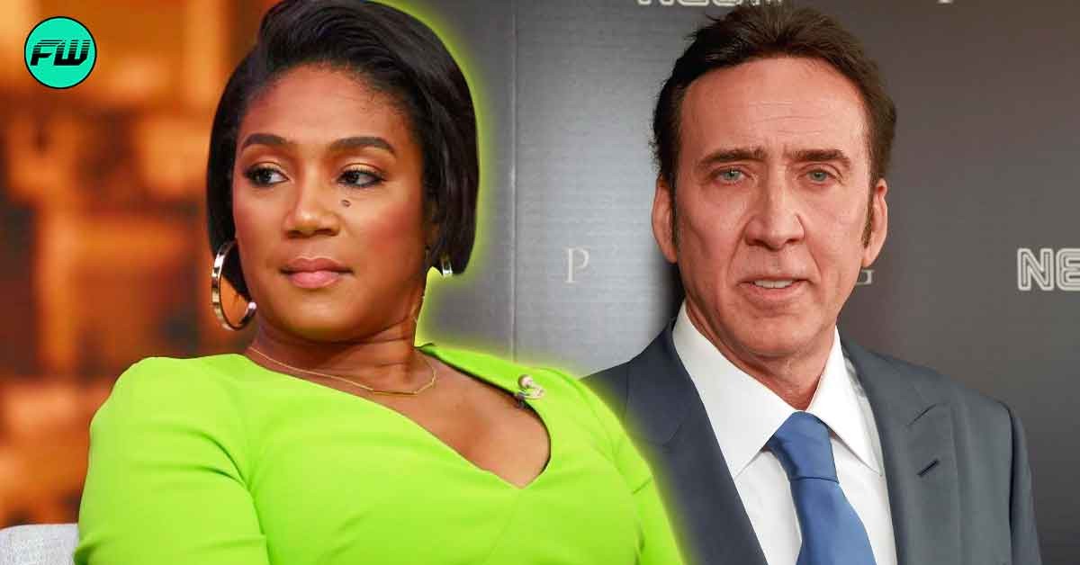 Tiffany Haddish Forgot How To Act In Front Of Nic Cage After Her Intimate Experience Gave Her Performance Anxiety