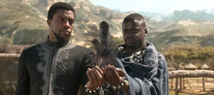 A still from Black Panther