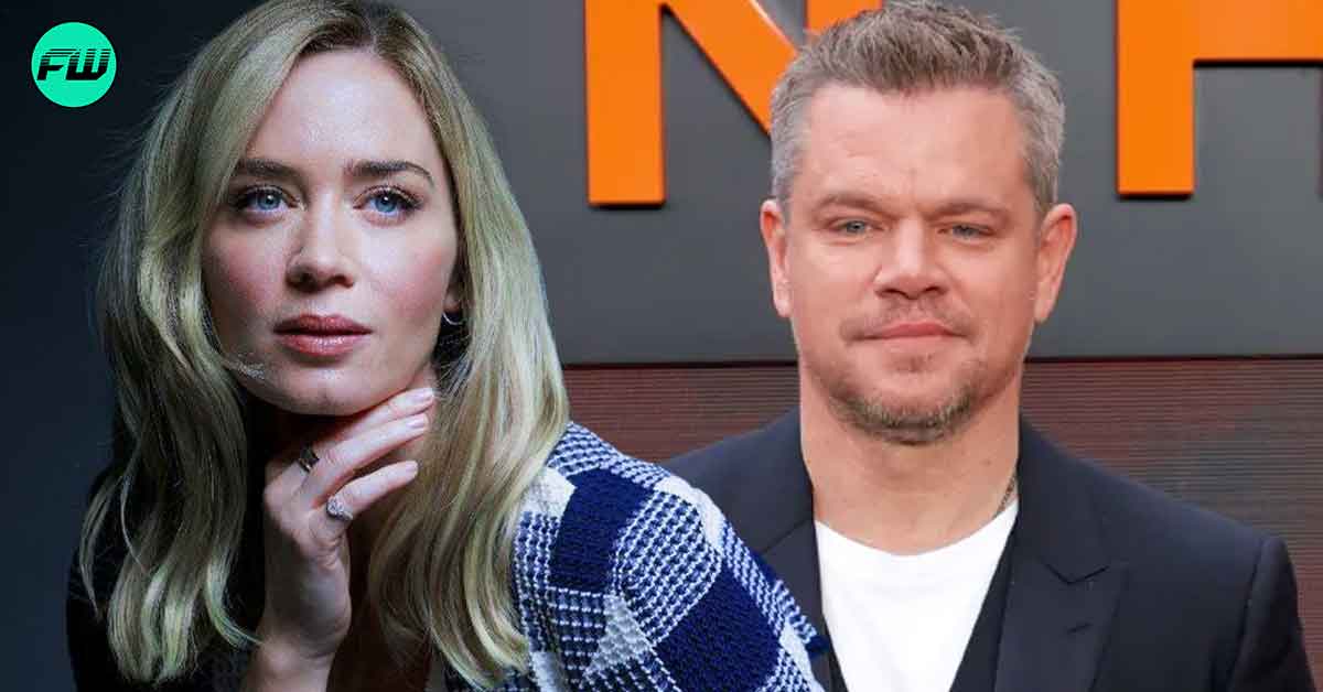 "That's very harshly worded, I'm really sorry": Emily Blunt's Ruthless Jab At Matt Damon Even Makes The Interviewer Feel Bad For The Oscar Winner