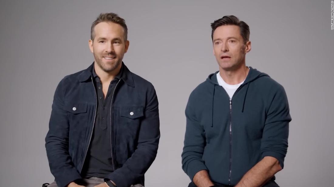 Ryan Reynolds and Hugh Jackman