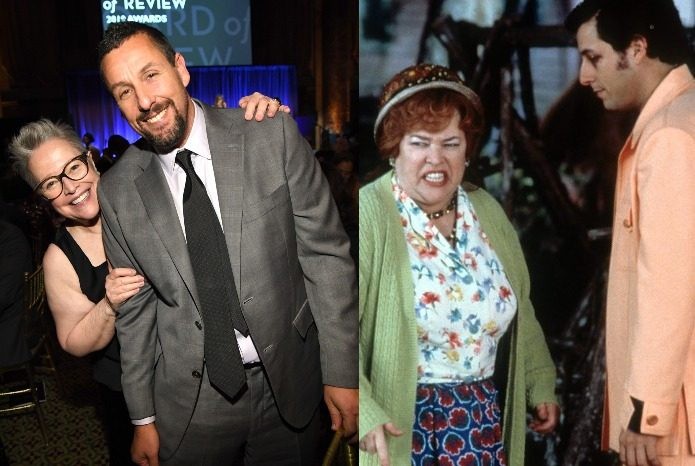 Kathy Bates' conversation with Adam Sandler was moving