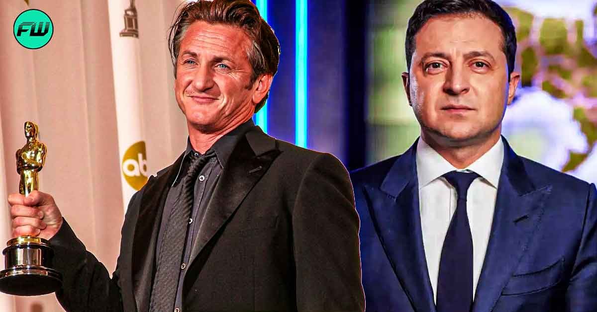 Sean Penn Considered Putting His Oscars Into Better Use to Support Close Friend Ukrainian President Volodymir Zelenskyy 