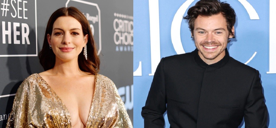 Anne Hathaway and Harry Styles