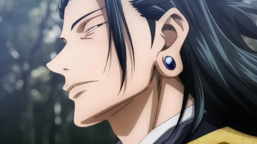 Geto looking at Maki in Jujutsu Kaisen 0