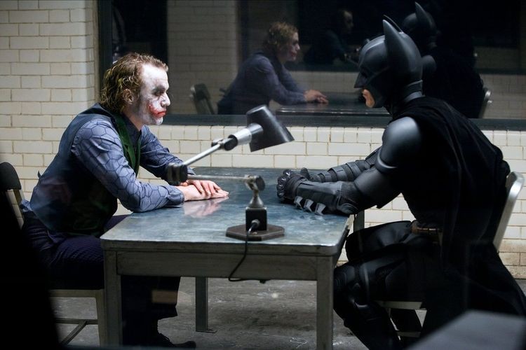 A still from Christian Bale’s The Dark Knight