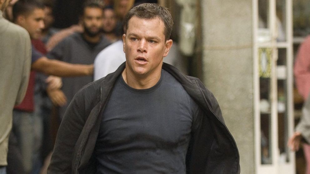 Matt Damon in and as Jason Bourne