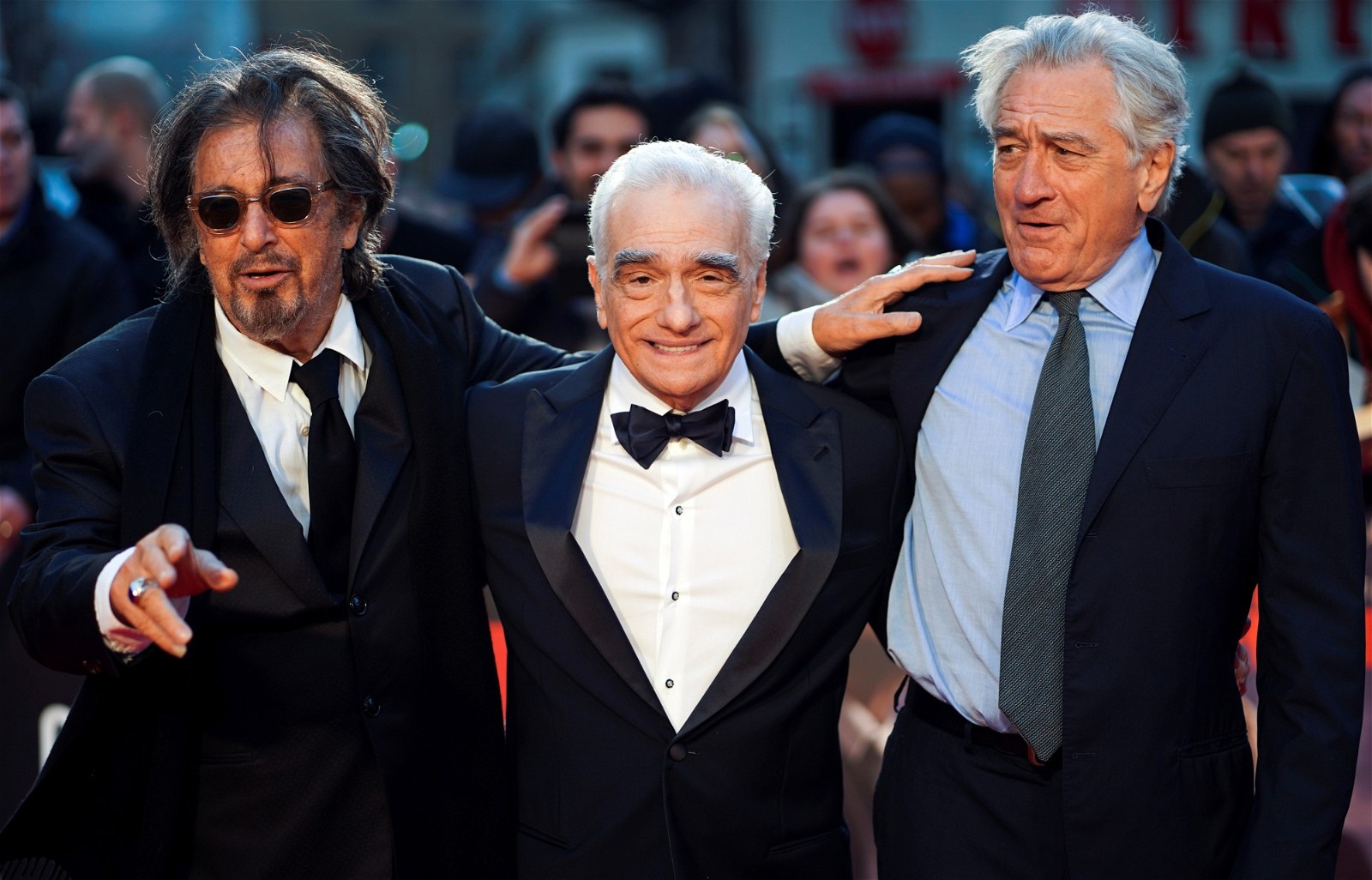 Al Pacino, Martin Scorsese, and Robert De Niro