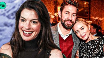 Anne Hathaway Clapped Back at John Krasinski's Comment of Being Stuck With Emily Blunt After Marvel Star Wanted to End Up With Catwoman Actress