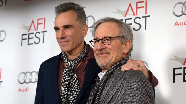 Daniel Day-Lewis and Steven Spielberg 