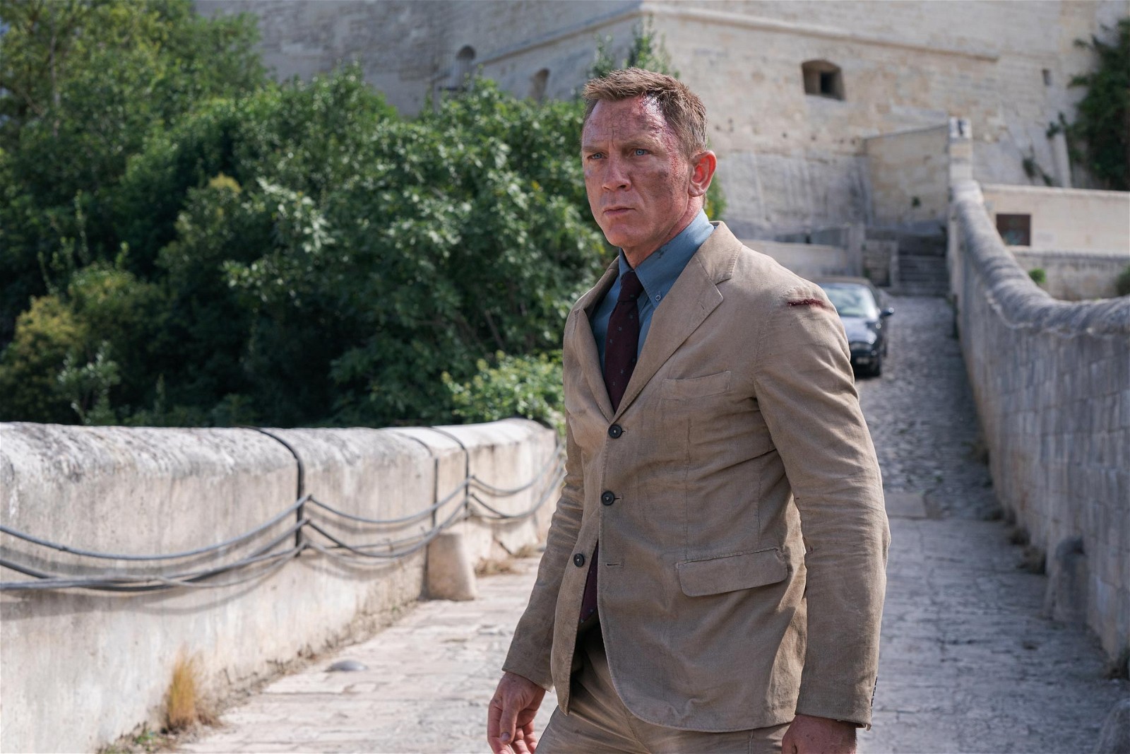 Daniel Craig from a scene in James Bond