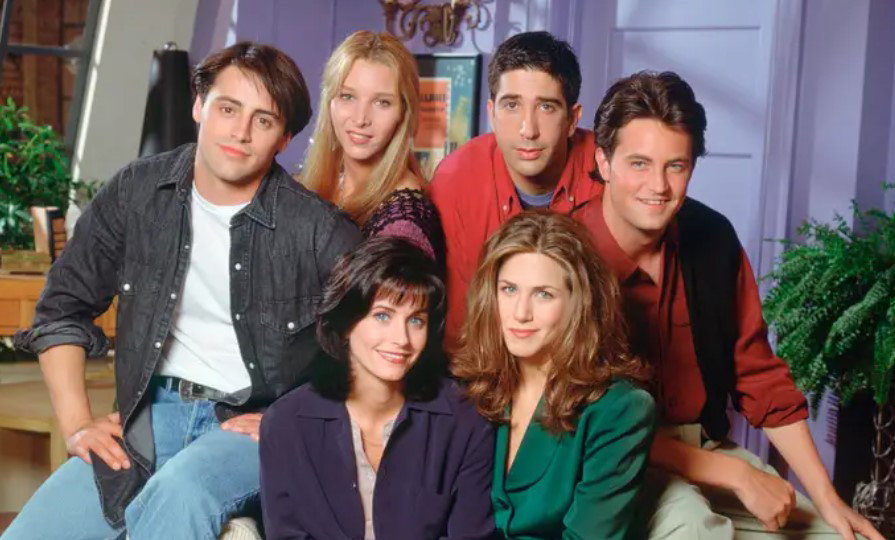 In a Still from FRIENDS 