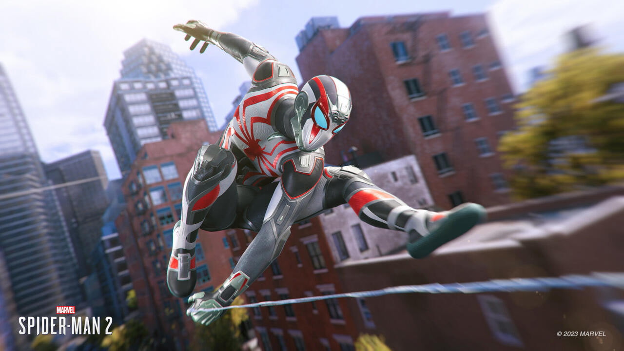 Tactical Suit seems inspired by Spider-Man 2099 suit 