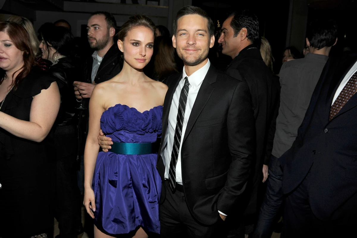 Tobey Maguire and Natalie Portman 