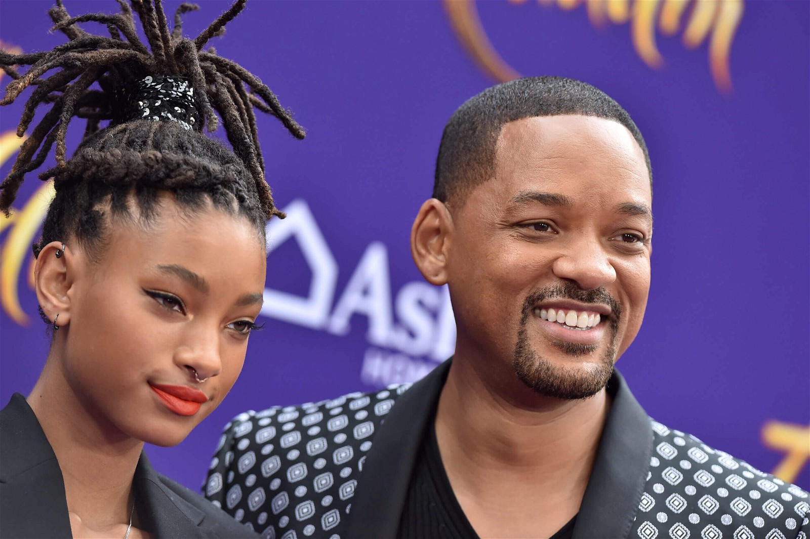Willow Smith and Will Smith