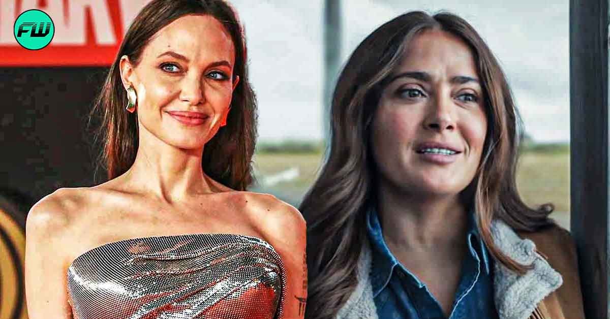 Angelina Jolie Devised A Genius Trick To Help Her Deaf Co-Star In $402M Marvel Movie Starring Salma Hayek