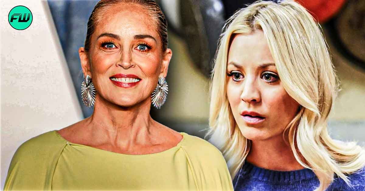 Before Sharon Stone's Slap, Kaley Cuoco Nearly Got Hurt by Her The Big Bang Theory Co-Star for a Similar Reason