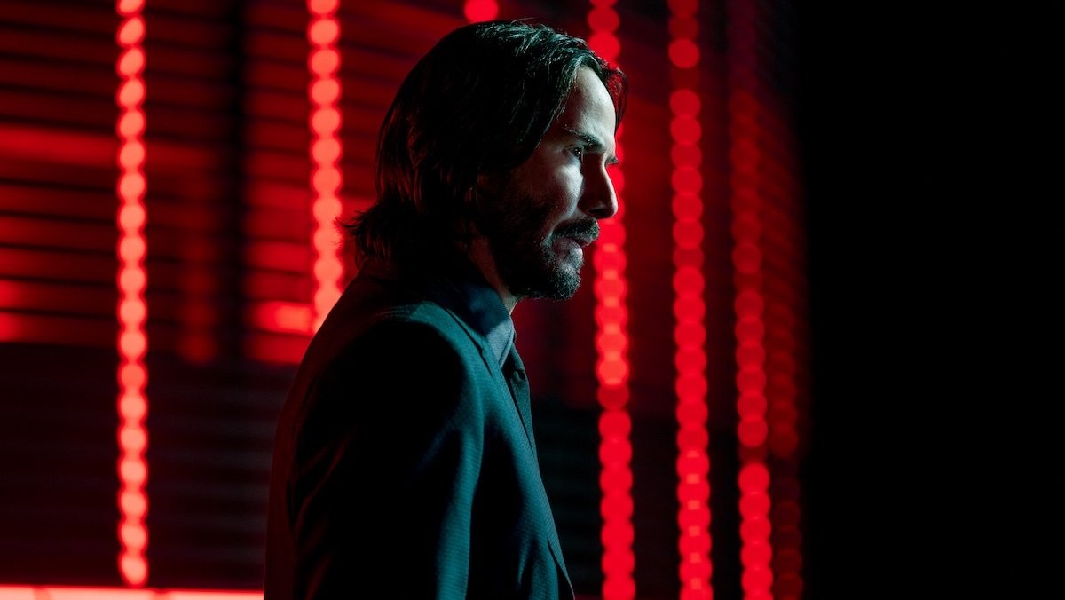 Keanu Reeves in a still from John Wick: Chapter 4