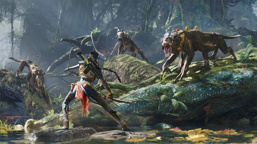 <em>Avatar: Frontiers of Pandora</em> will let you explore the vast world of Pandora. Image credit: Ubisoft