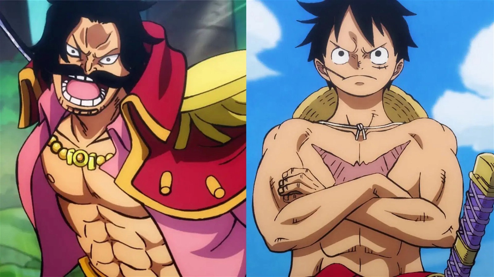 One Piece - Luffy and Roger