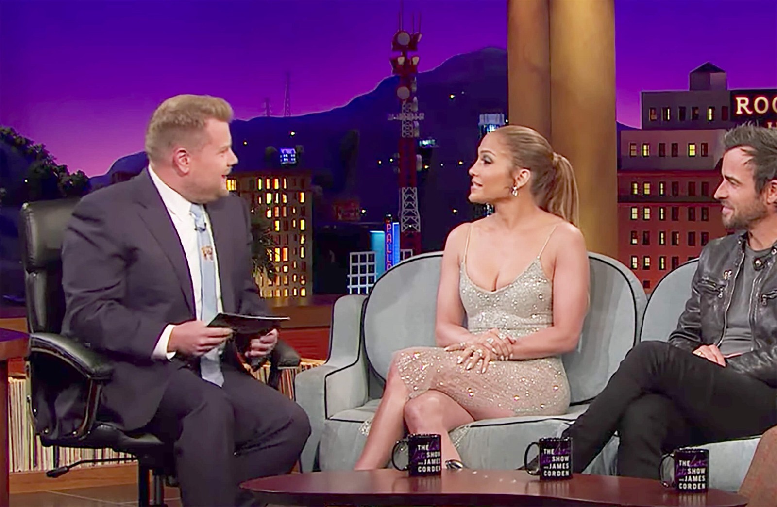 The Late Late Show with James Corden with Jennifer Lopez