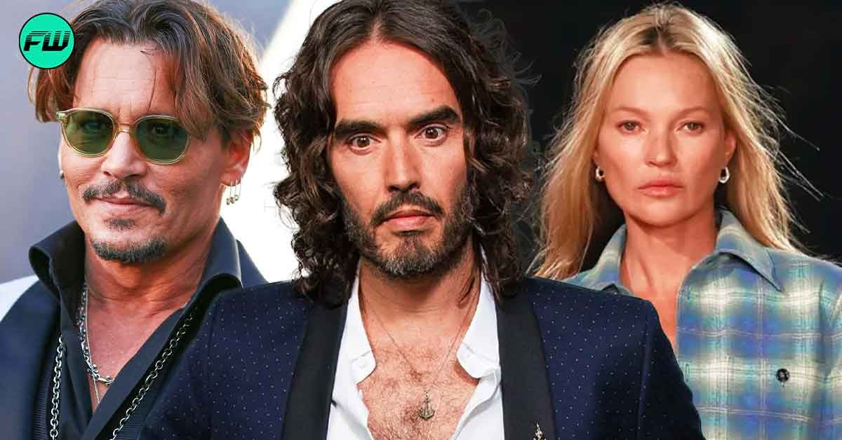"Oh my god, what have I done, don't panic": Russell Brand Freaked Out After Seeing Johnny Depp's Ex-girlfriend Kate Moss in His Bed