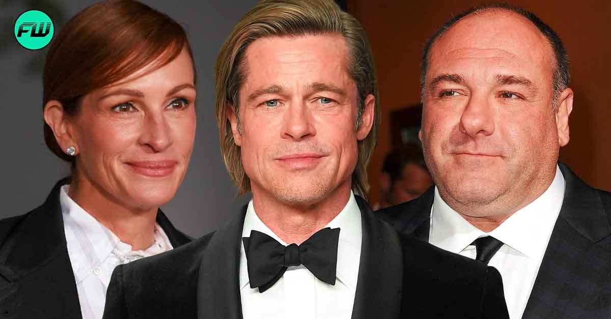 Brad Pitt Did the Impossible by Convincing James Gandolfini to Play Yet Another Mob Role That Saved $147M Julia Roberts Movie