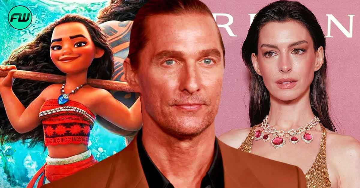 Matthew McConaughey’s Wife Found a Secret Admirer in Anne Hathaway’s Son, Thought She Was Moana