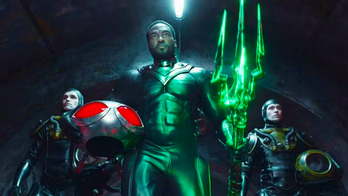 Black Manta in Aquaman 2.