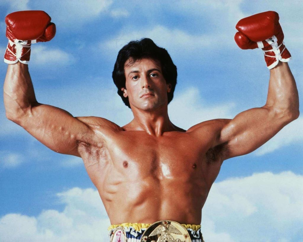 Sylvester Stallone as Rocky Balboa in a still from the Rock film series