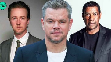 'The Godfather' Director Chose Matt Damon Over Marvel Star Edward Norton Because of Damon's $100 Million War Movie With Denzel Washington