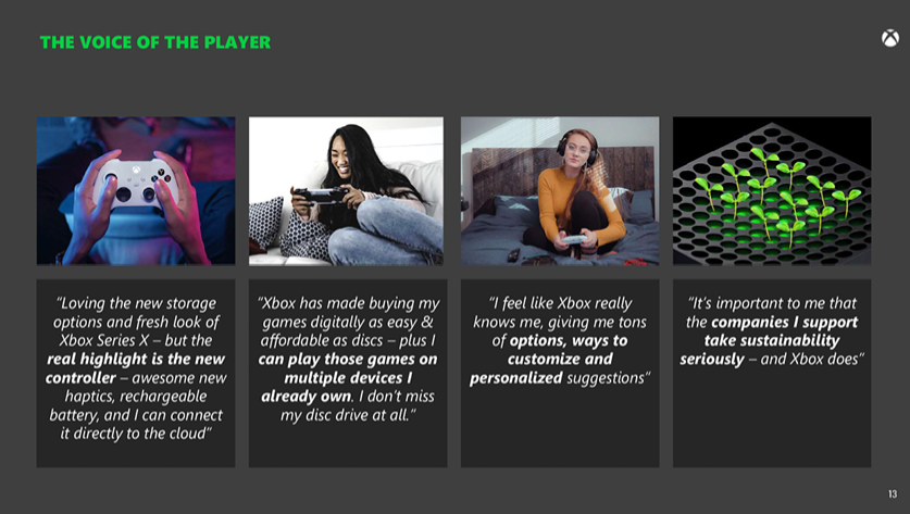 Xbox hopes player response to the killing of disc drives is pure positivity, suggesting Xbox does, in fact, intend to stop supporting physical media entirely.