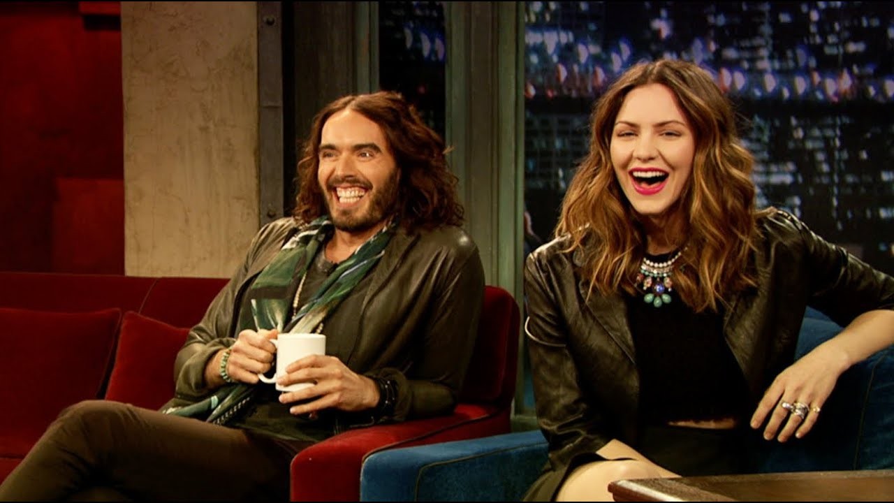 Russell Brand and Katharine McPhee
