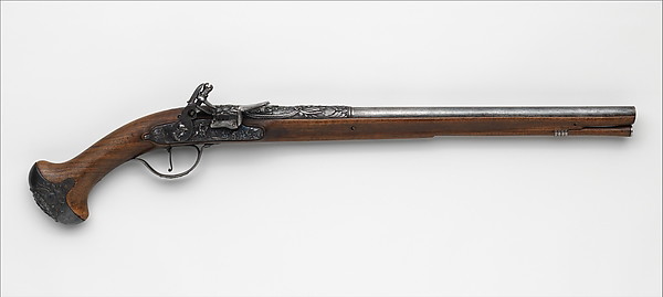 A Flintlock Pistol like the one used to get an Elon Musk Cyberpunk Cameo.