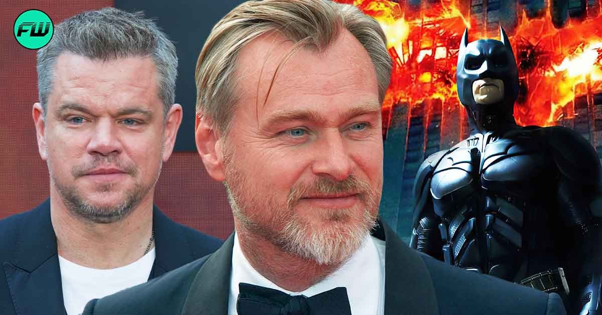 Christopher Nolan Played a Cruel Joke on Matt Damon After Actor Refused a Pivotal Part in ‘The Dark Knight’ by Calling it a ‘Small role’