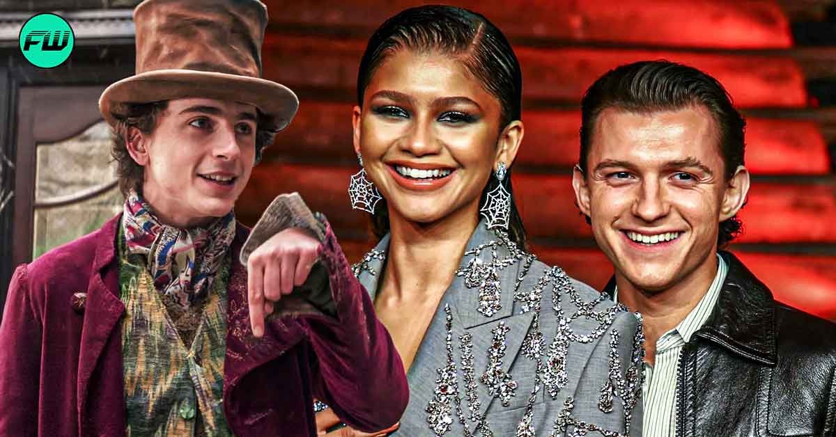 Timothée Chalamet Beat Co-star Zendaya's Boyfriend Tom Holland in the Race to Be the Next Willy Wonka