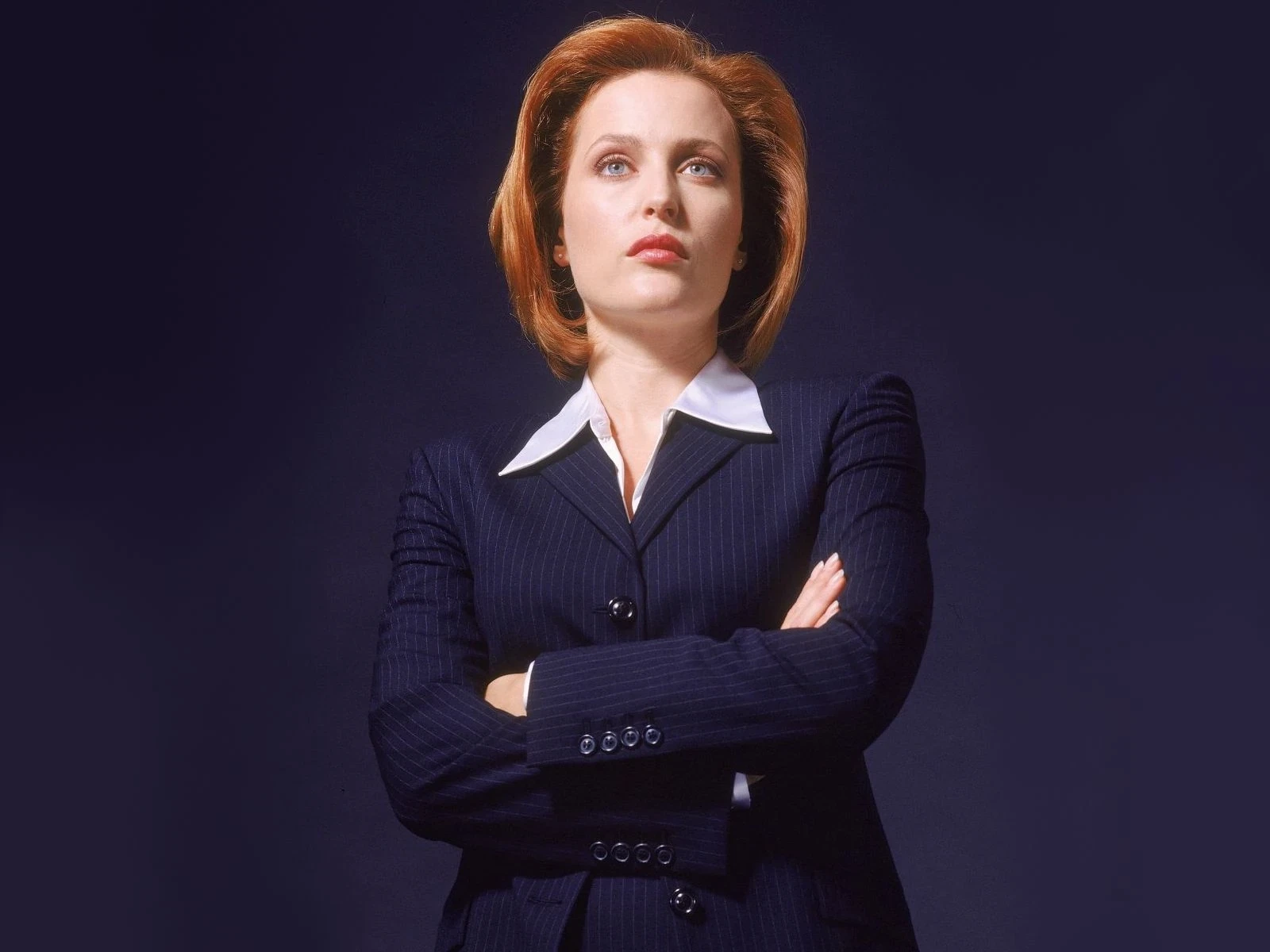 Gillian Anderson as Dana Scully in The X-Files