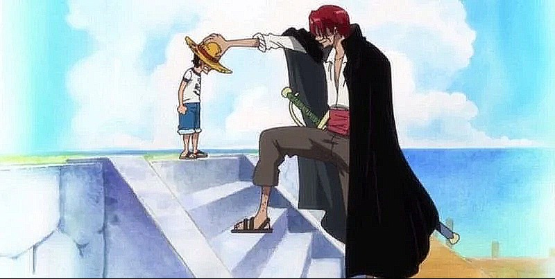 Luffy's guardian angel, Shanks