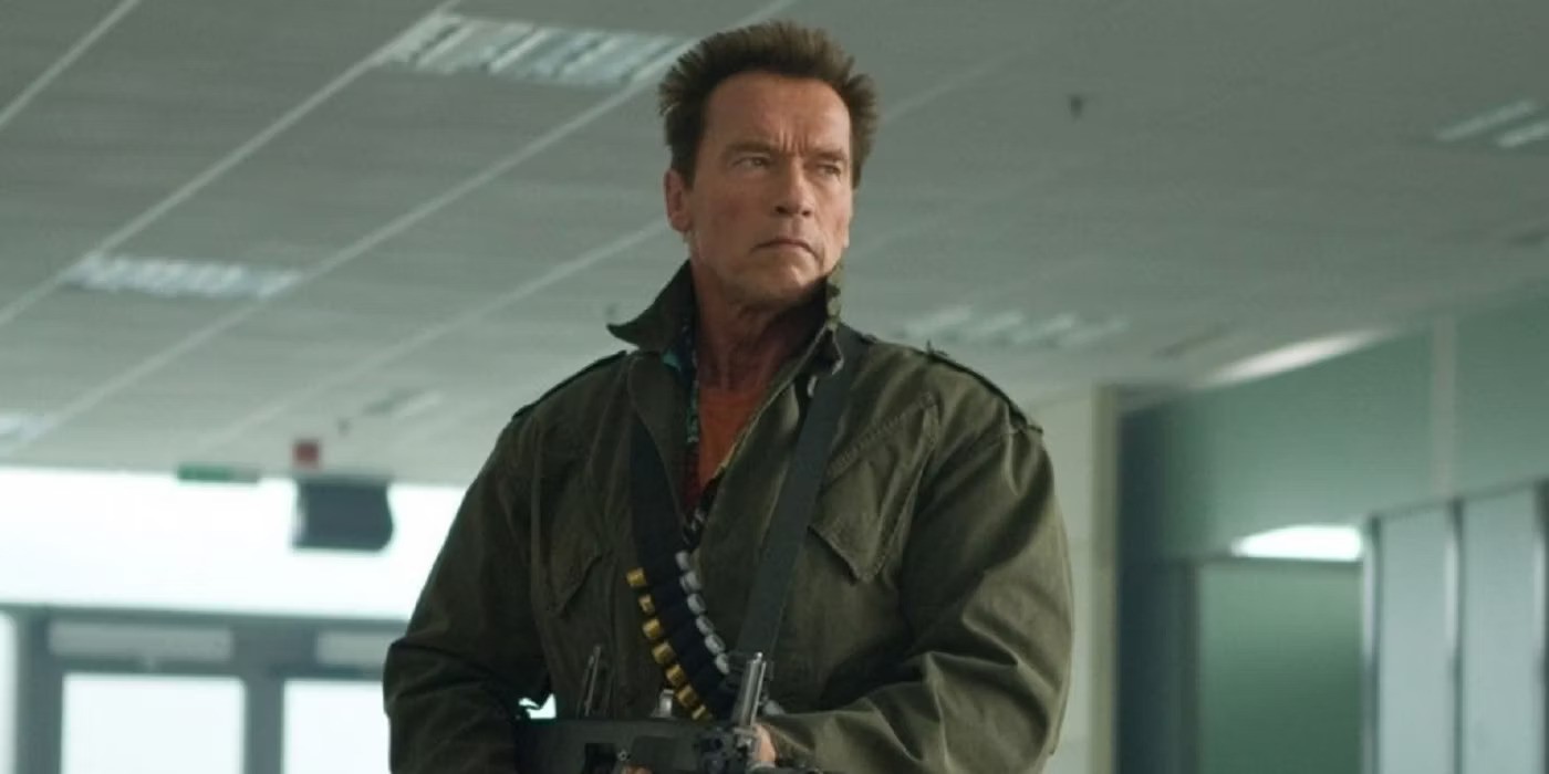Arnold Schwarzenegger in Expendables 2