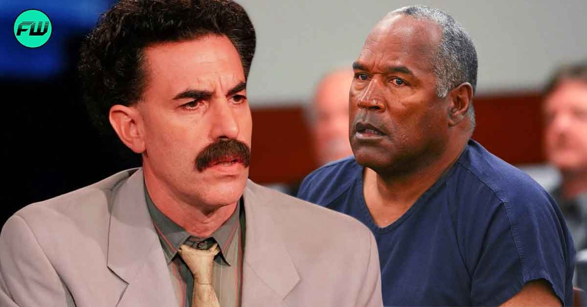 “I had an absurdly ambitious aim”: Borat Star Sacha Baron Cohen Trained With A Real FBI Interrogator To Get O.J. Simpson’s Confession